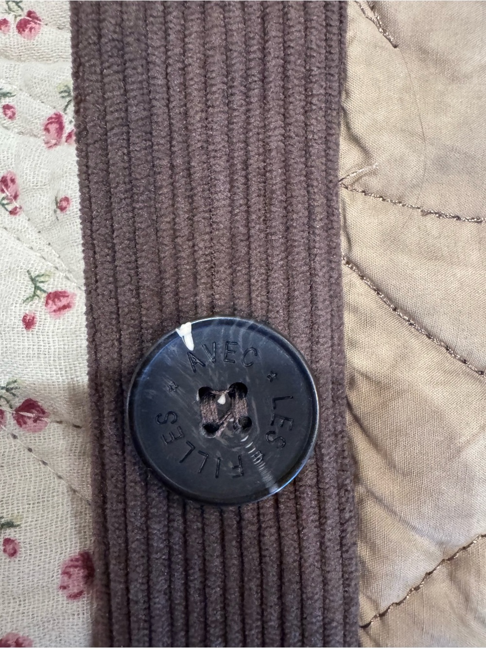 Avec les Filles barn quilted jacket size large - Picture 5 of 8